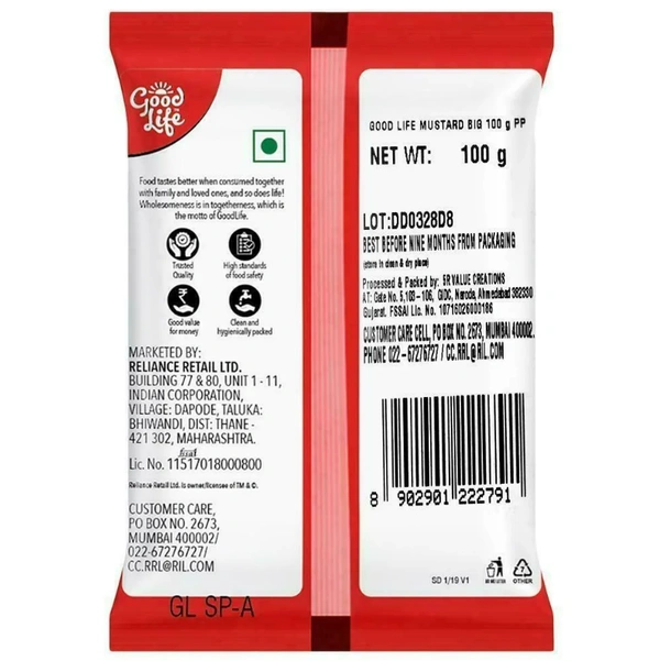 Good Life Big Mustard 100 g