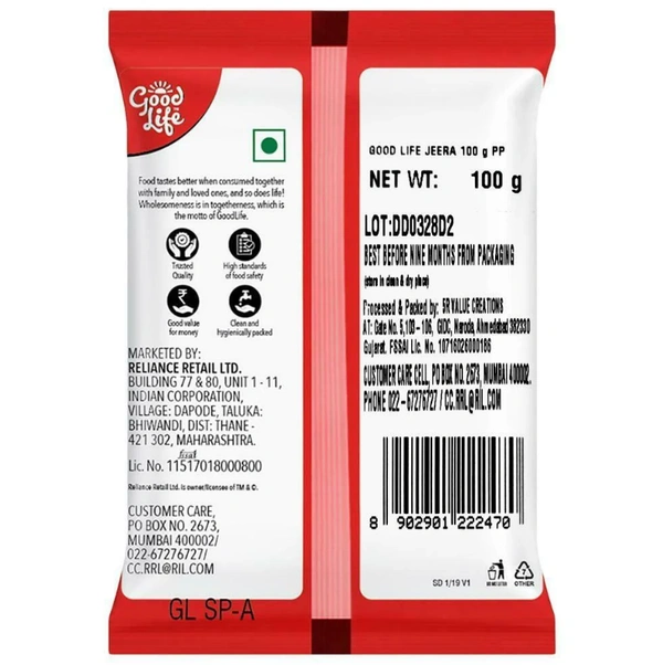 Good Life Jeera 100 g