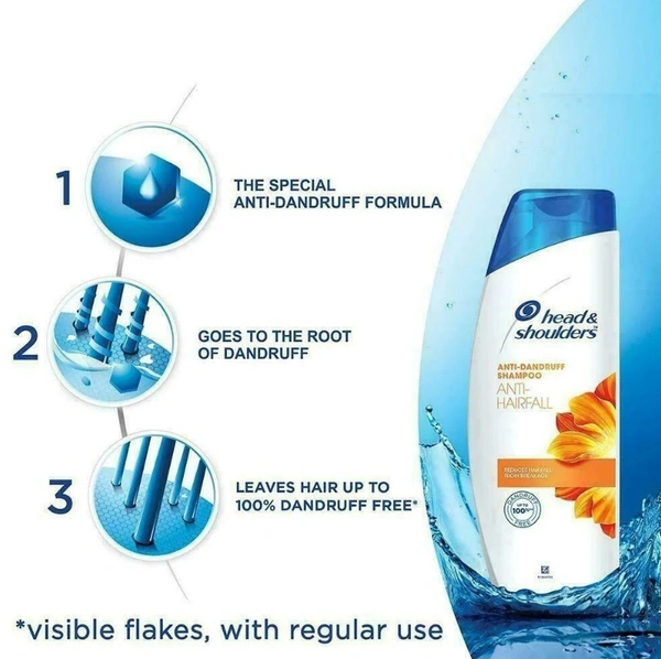 Head & Shoulders Anti-Hairfall Anti-Dandruff Shampoo 72 ml