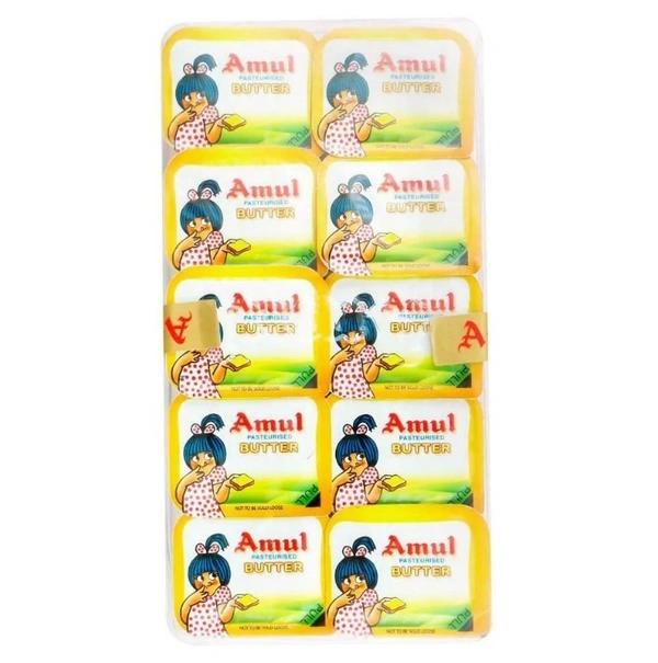 Amul School Pack Butter 100 g (Pack of 10)