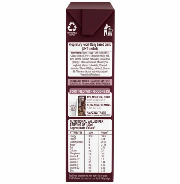 Hershey's Chocolate Milkshake 180 ml (Tetra Pak)
