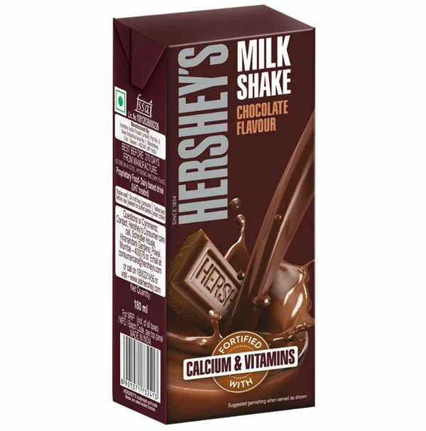 Hershey's Chocolate Milkshake 180 ml (Tetra Pak)