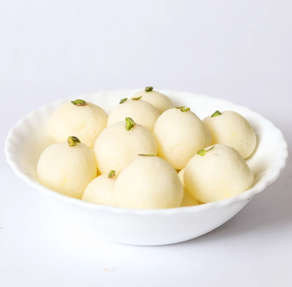 BTW Rasgulla 1 Kg (Rasagulla / Rosogulla / Roshogolla | Indian Mithai / Festive Sweets Gift Pack / Box | Diwali Sweet Gifts)