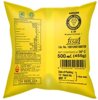 Hathi Kacchi Ghani Mustard Oil 500 ml (Pouch)