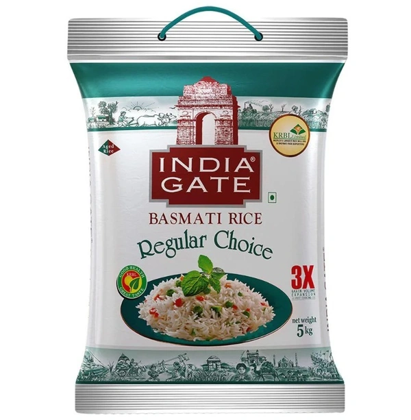 India Gate Regular Choice Basmati Rice 5 kg