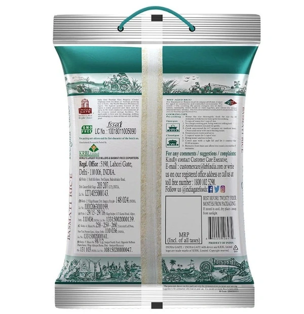 India Gate Regular Choice Basmati Rice 5 kg