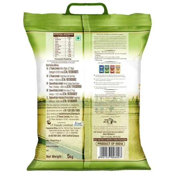 Daawat Rozana Gold Basmati Rice 5 kg
