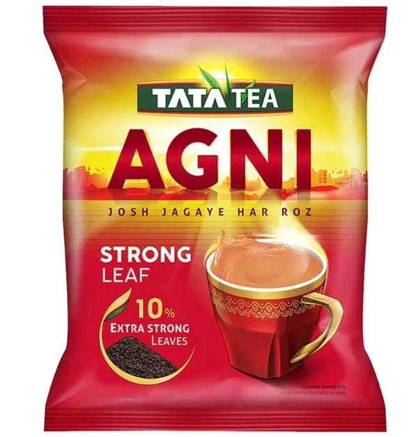 Tata Tea Agni Strong Leaf Black Tea Pouch  (500 G)