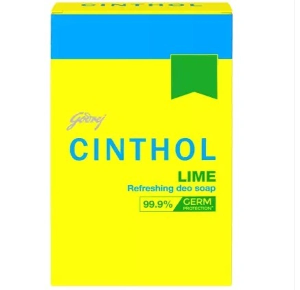 CINTHOL Lime Soap  (Combo Pack 4 + 1 Free, 100 g each)  (4 x 100 g)