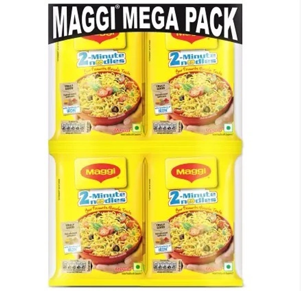 MAGGI 2-Minute Masala , Easy to Make Instant Noodles Vegetarian  (12 x 70 g)