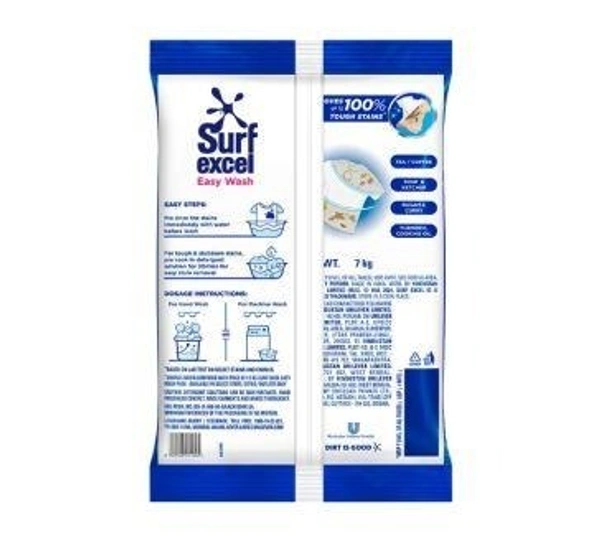 Surf excel Easy wash Detergent Powder 7 kg