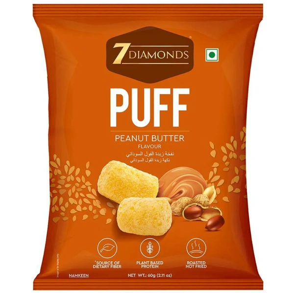 7 Diamonds Peanut Butter Puff 60 g