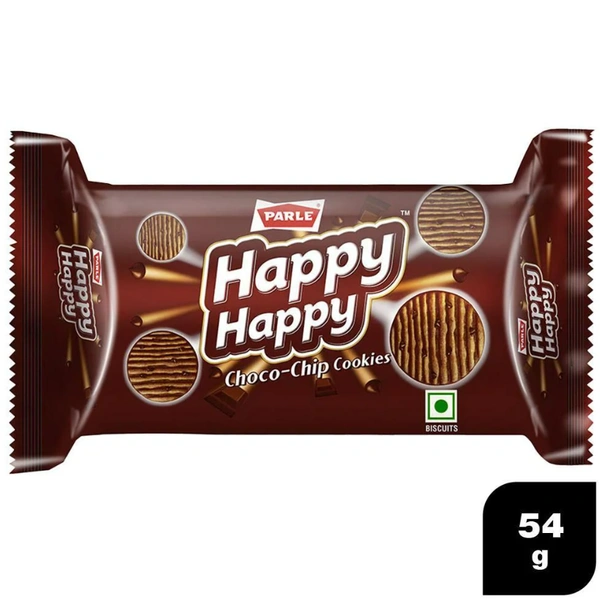 Parle Happy Happy Choco-Chip Cookies 54 g