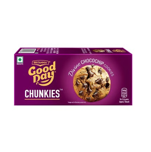 BRITANNIA Britannia Good Day Chunkies Chocochip Cookies (75 g)
