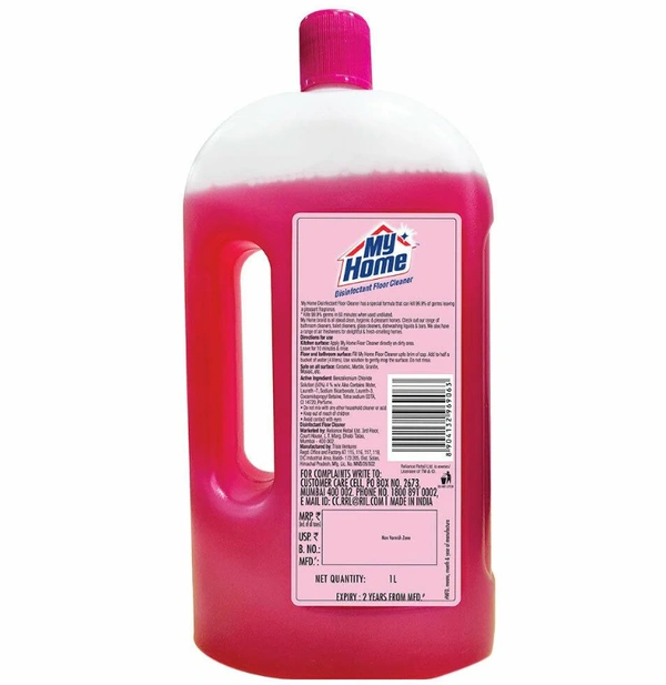 MY HOME Floral Disinfectant Floor Cleaner 1 L