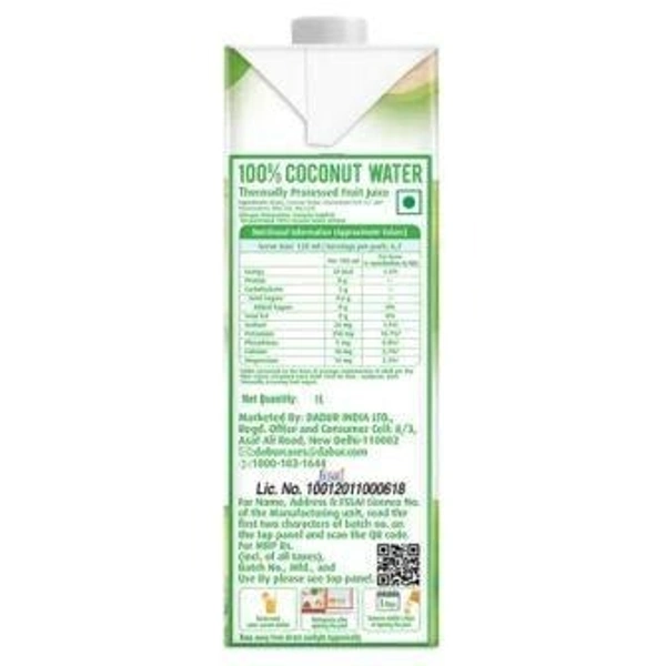 Real Coconut Water Tetra  (1 L)