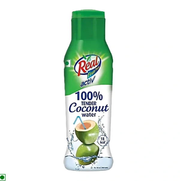 Real Activ 100% Tender Coconut Water/Nariyal Pani, 200 ml