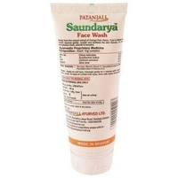 Patanjali Saundarya Face Wash with Orange Peel, Neem, Tulsi & Aloe Vera 60 g