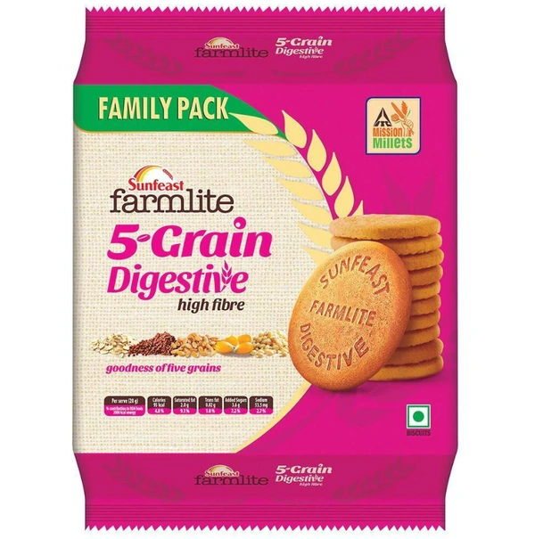 Sunfeast Farmlite 5 Grain Digestive Biscuit 800 g