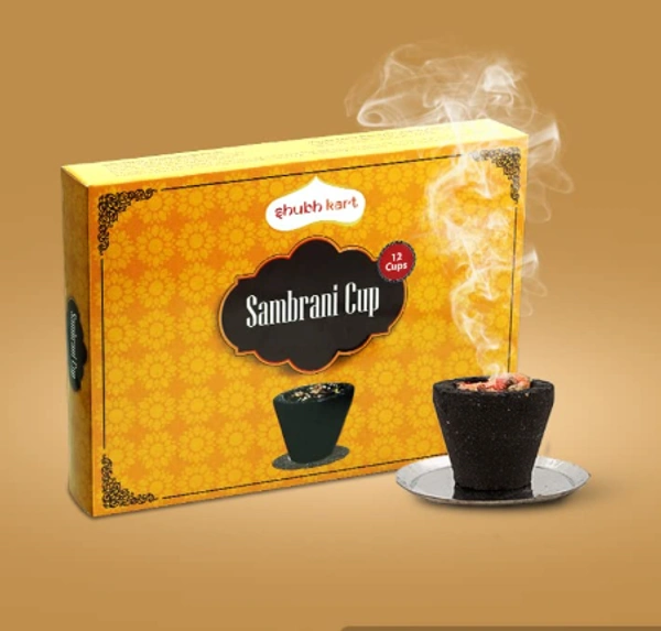 Shubhkart SAMBRANI CUP BLACK - 12 N Dhoop