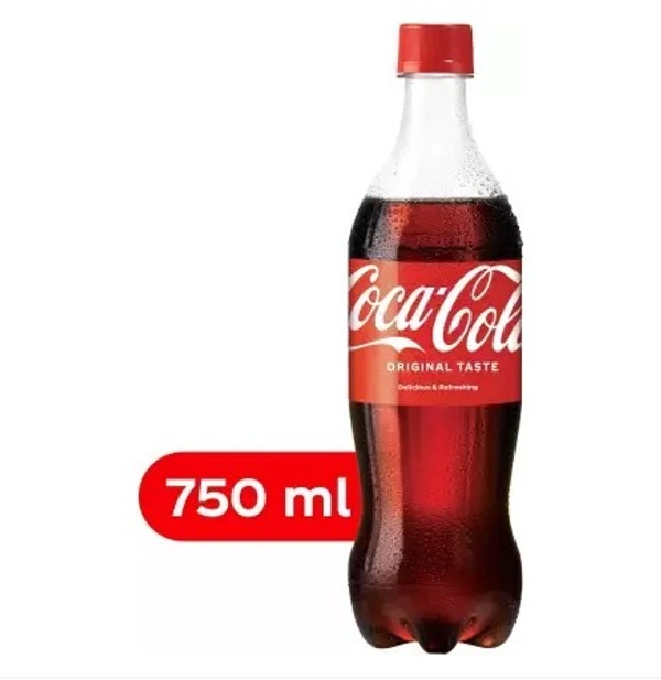 Coca-Cola Original Taste Soft Drink PET Bottle  (750 ml)