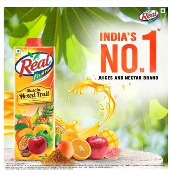 Real Masala Mixed Fruit  (1 L)