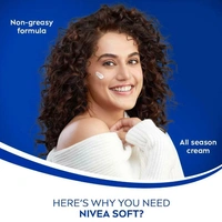 Nivea Soft Light Moisturiser Cream for Face, Hands & Body 300 ml