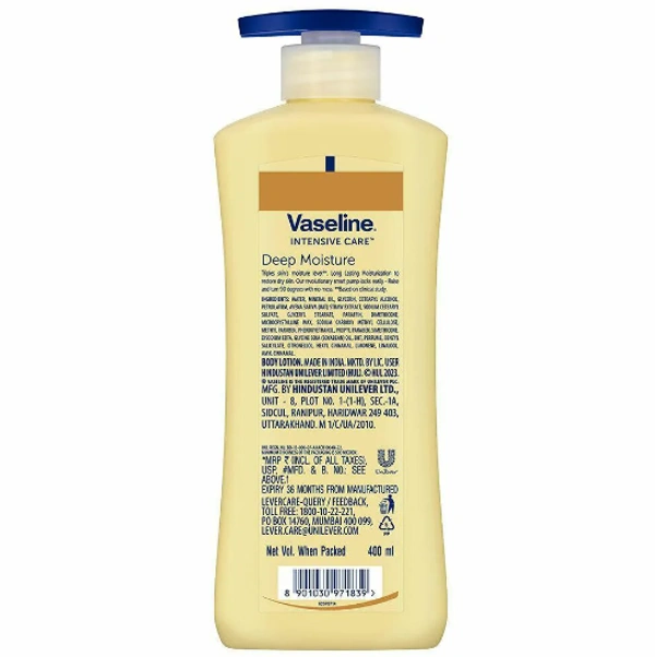 Vaseline Intensive Care Deep Moisture Lotion 400 ml
