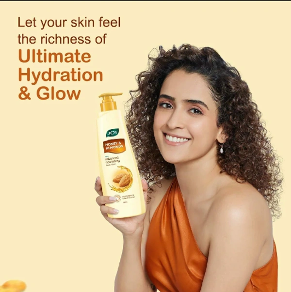 Joy Honey and Almonds Nourishing Body Lotion, 750ml