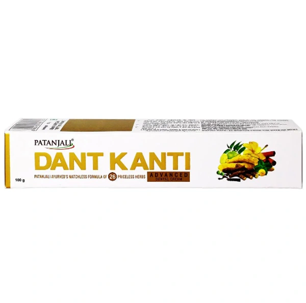 Patanjali Dant Kanti Advanced Dental Cream 100 g