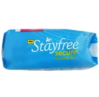 Stayfree Secure Ultra Thin Dry Cover Sanitary Napkin with Wings (XL) 6 pads