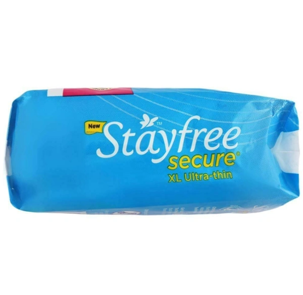 Stayfree Secure Ultra Thin Dry Cover Sanitary Napkin with Wings (XL) 6 pads