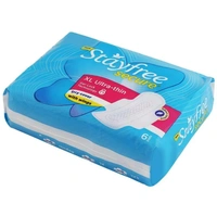 Stayfree Secure Ultra Thin Dry Cover Sanitary Napkin with Wings (XL) 6 pads