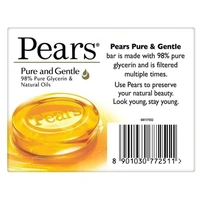 Pears Pure & Gentle Soap with Natural Oils 100 g