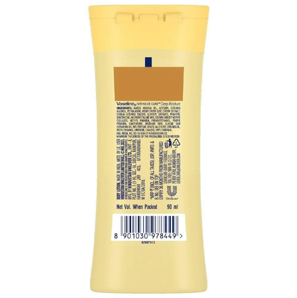 Vaseline Intensive Care Deep Moisture Body Lotion 90 ml