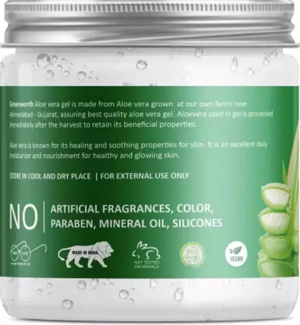 Greenworth Pure Aloe Vera Gel (200 g)