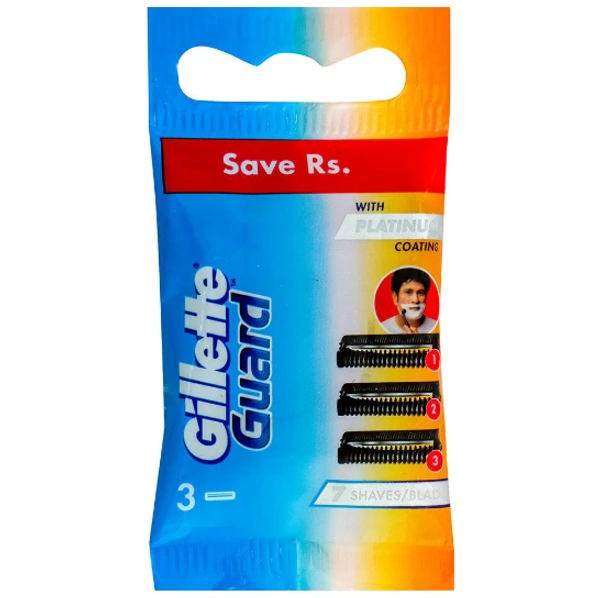 Gillette Guard Shaving Cartridge 3 pcs