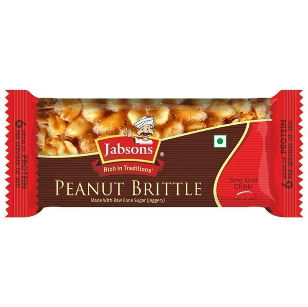 Jabsons Peanut Brittle Sing Gud Chikki 40 g