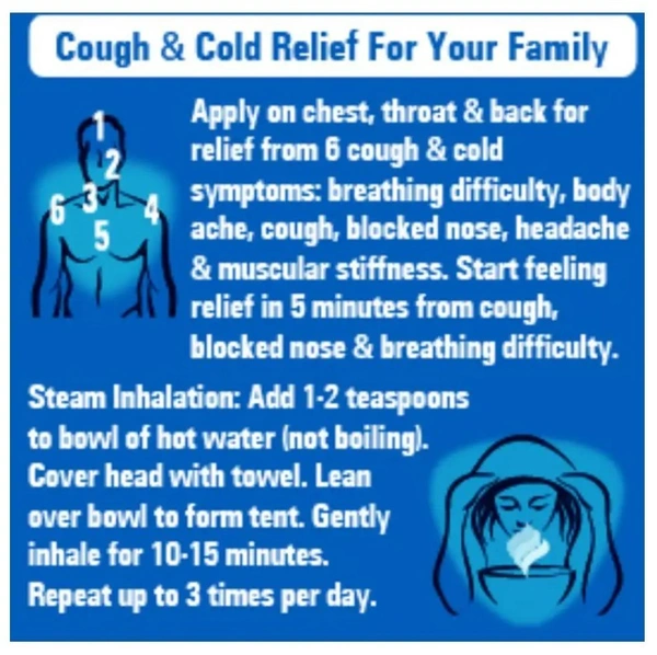 Vicks Vaporub Cold Relief Balm 50 ml