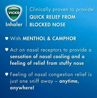 Vicks Inhaler with Keychain 0.5 ml (Pack of 2)
