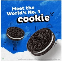 Oreo Original Vanilla Cream Sandwich Biscuits By Cadbury 43.75 g