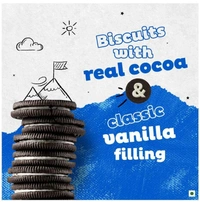 Oreo Original Vanilla Cream Sandwich Biscuits By Cadbury 43.75 g
