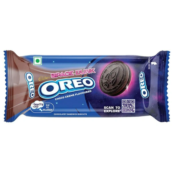 Oreo ChocoCreme Chocolatey Sandwich Biscuits By Cadbury 43.75 g