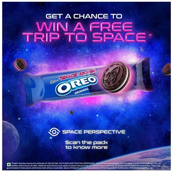 Oreo ChocoCreme Chocolatey Sandwich Biscuits By Cadbury 43.75 g