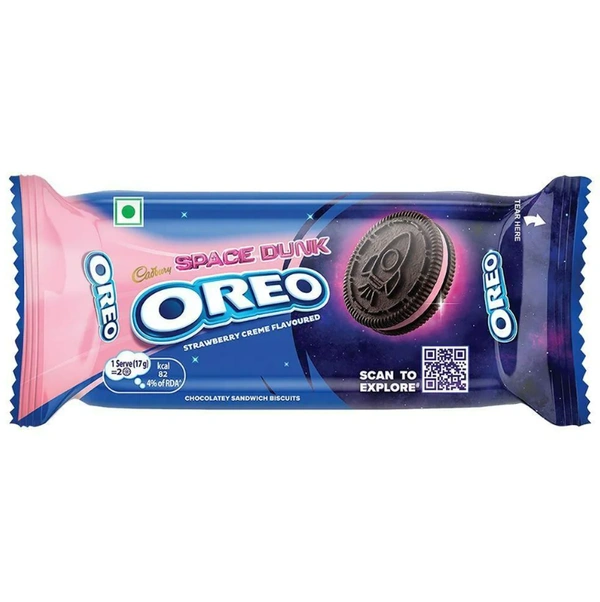 Cadbury Oreo Strawberry Cream Biscuits 43.75 g
