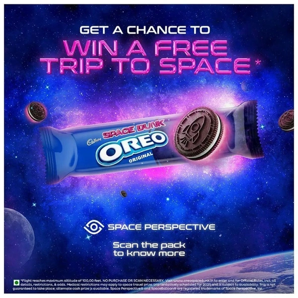 Cadbury Oreo Strawberry Cream Biscuits 43.75 g
