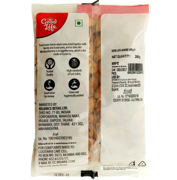 Good Life Almonds 200 g
