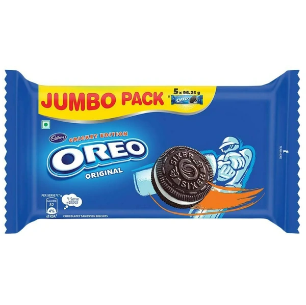 Cadbury Oreo Original Chocolatey Sandwich Biscuits 481.25 g