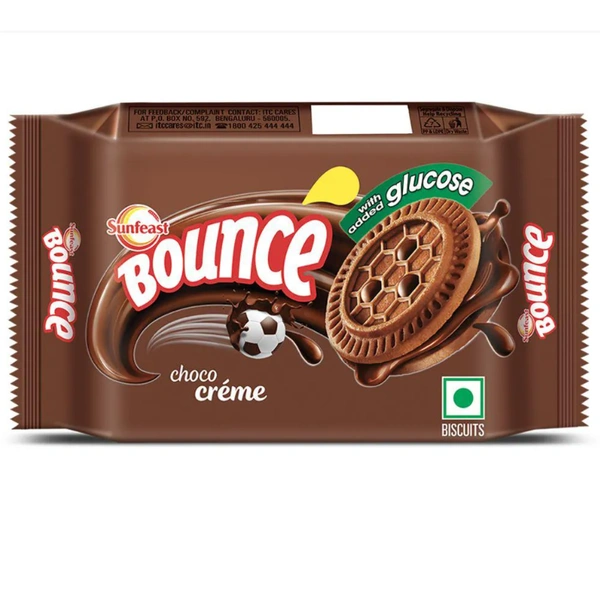 Sunfeast Bounce Choco Creme Biscuits 58 g