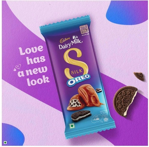 Cadbury Dairy Milk Silk Oreo Chocolate Bar 130 g